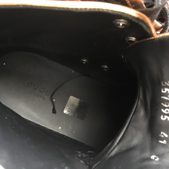 Gucci Nappa Glitter Galactica High Top Sneakers - Picture 6 of 7